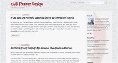 Desktop Screenshot of chilipepperdesign.com